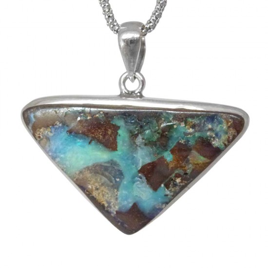 Triangular Shaped Boulder Opal