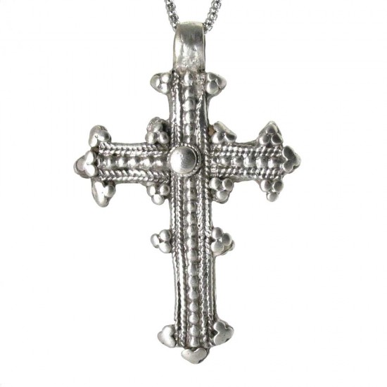 Ornate Coptic Cross from Dessie, Ethopia