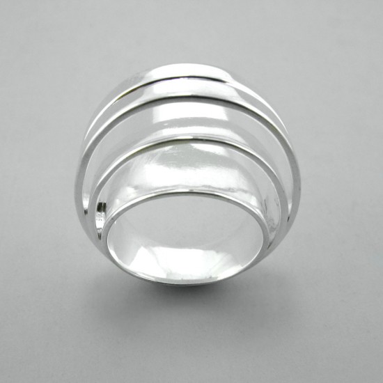 Inca Inspired Silver Ring