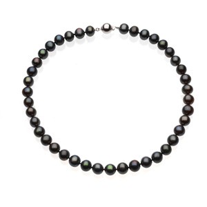 Freshwater Black Cultured Pearl Necklace